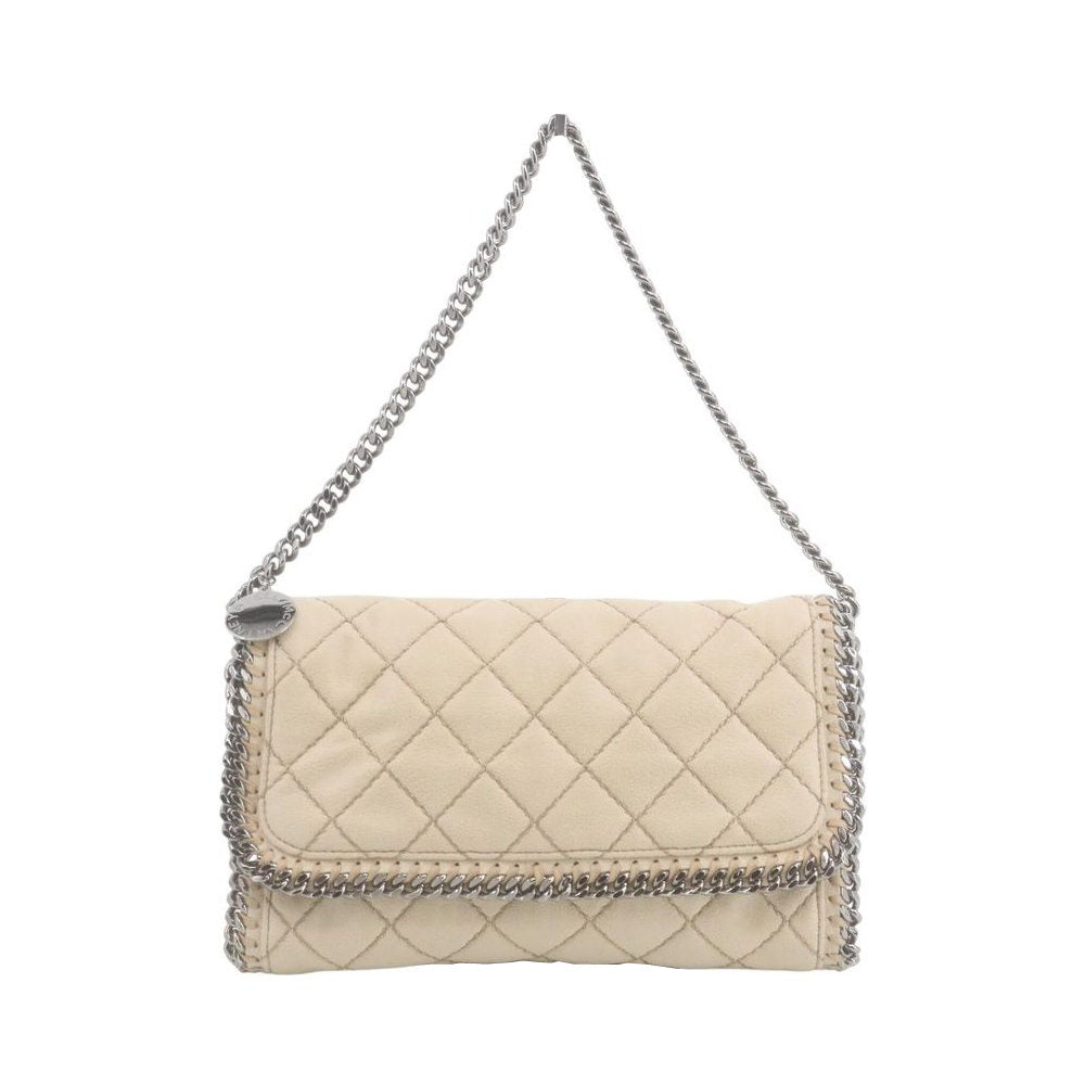 STELLA McCARTNEY Falabella Cream Shoulder Bag LHQ2320