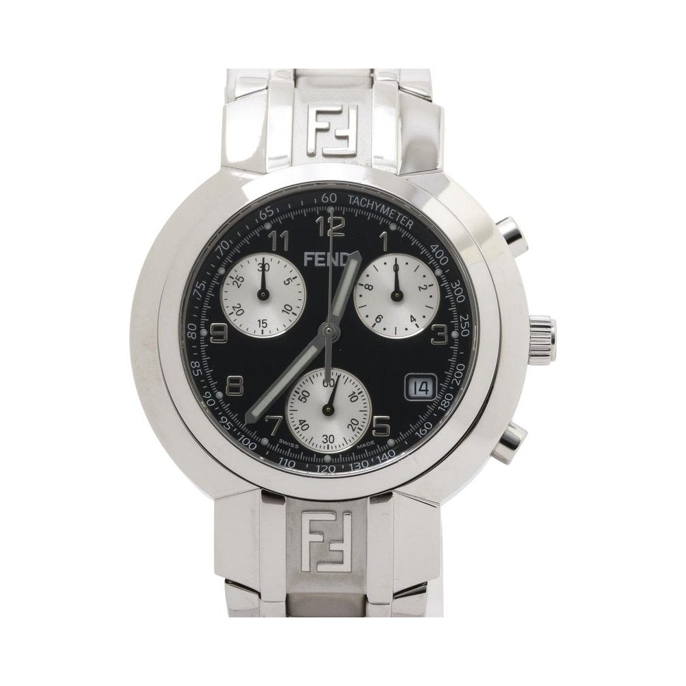 FENDI Orologi Stainless Steel Chronograph Watch LHQ2264