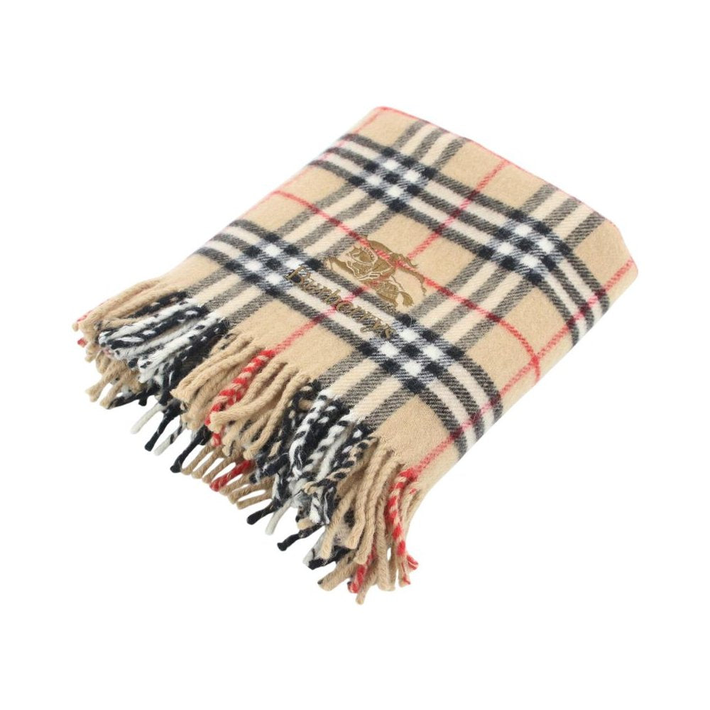 BURBERRY Nova Check Wool Scarf LHQ2359