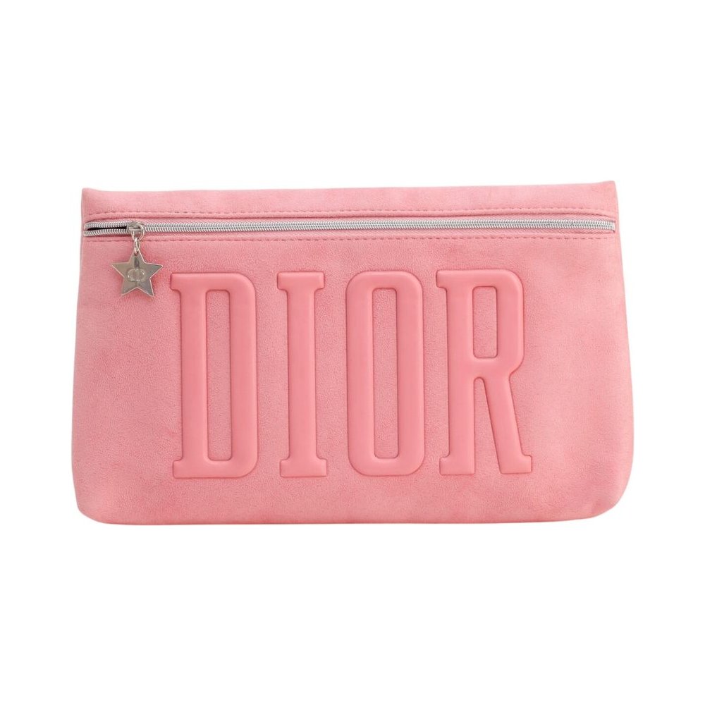 DIOR Pink Leather Clutch Pouch LHQ2353