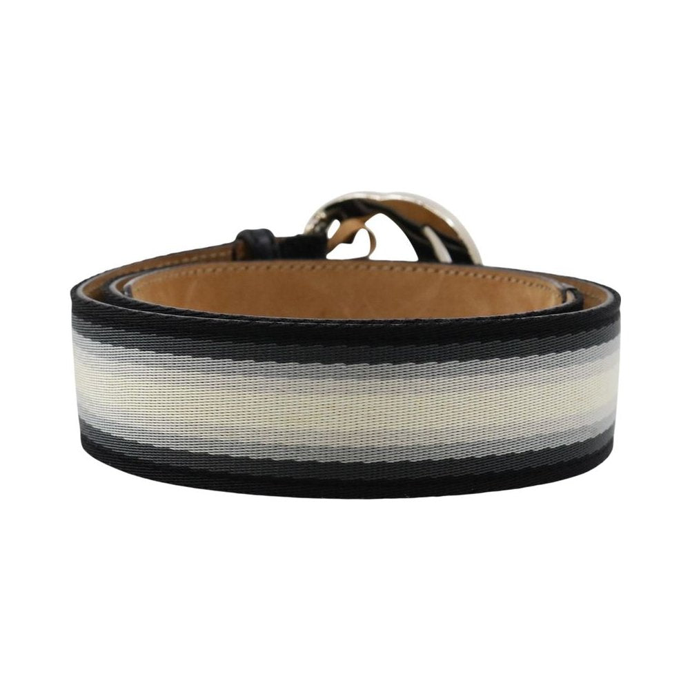 Gucci Interlocking G Stripe Web Belt Size 32" LHQ2247