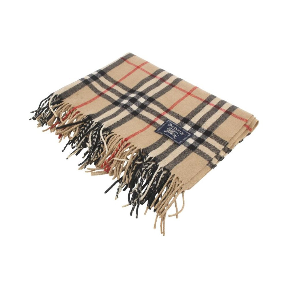 BURBERRY Classic Nova Check Wool Scarf LHQ2232