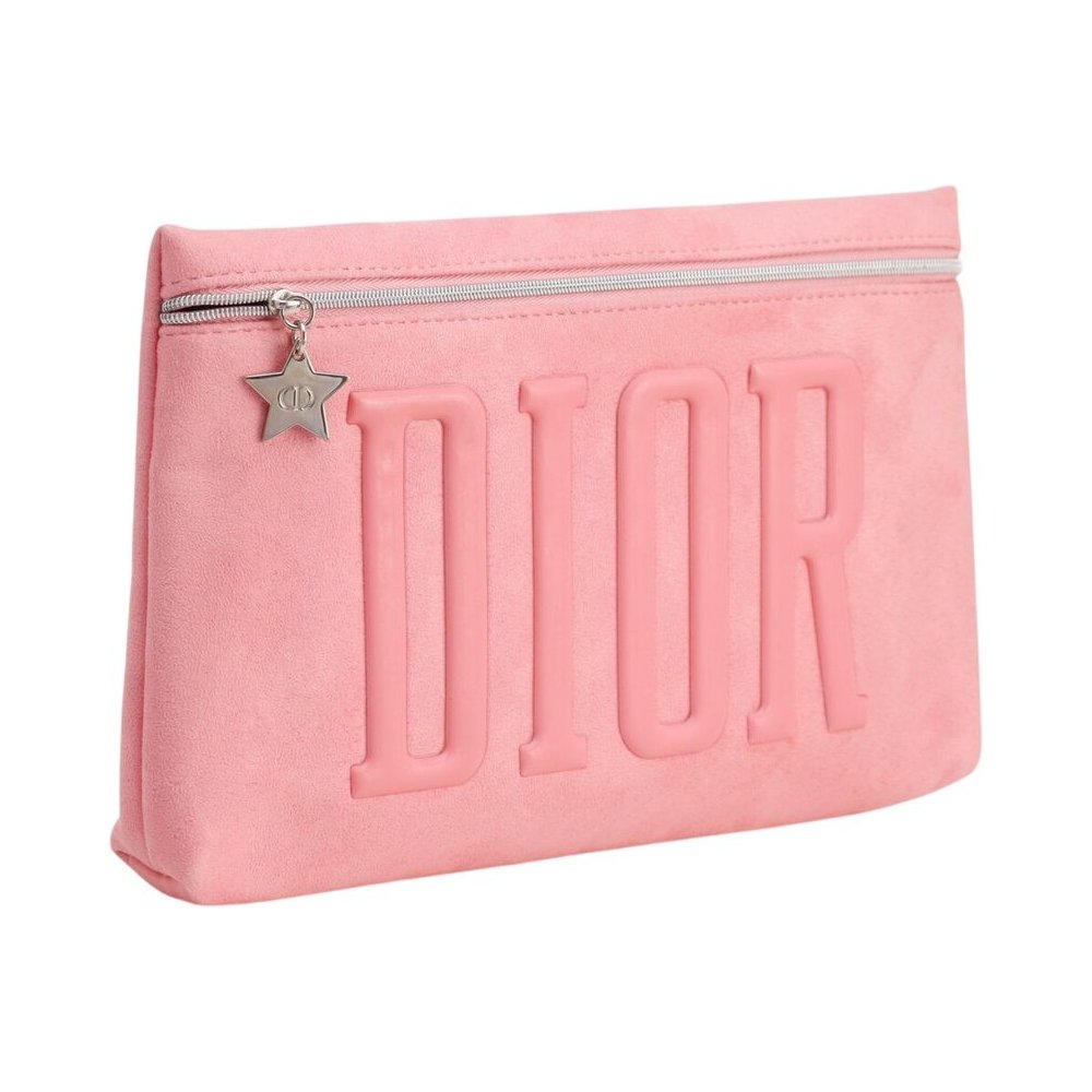 DIOR Pink Leather Clutch Pouch LHQ2353