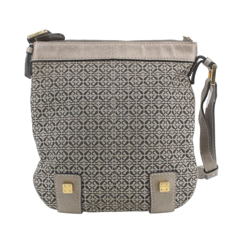 LOEWE Grey Anagram Crossbody Bag LHQ2307