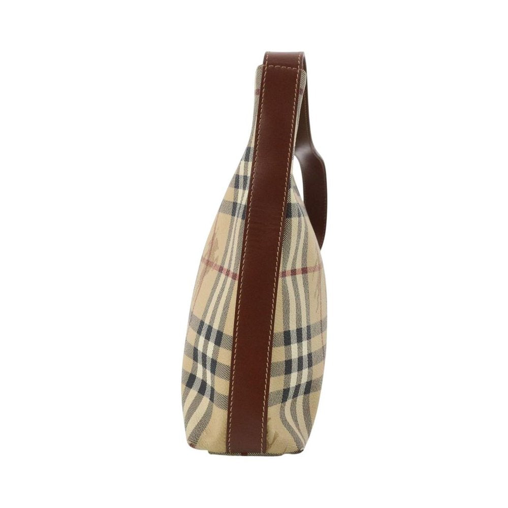 BURBERRY Beige Nova Check Shoulder Bag LHQ2328