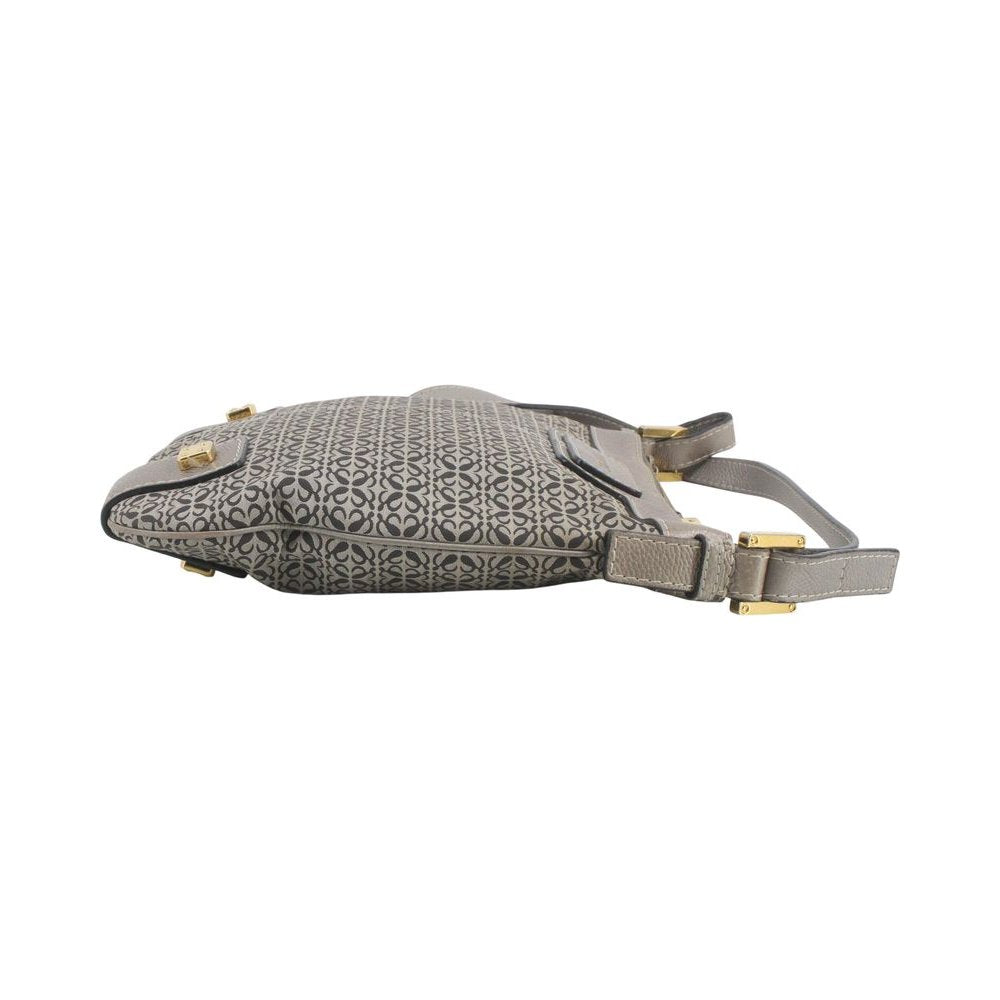 LOEWE Grey Anagram Crossbody Bag LHQ2307
