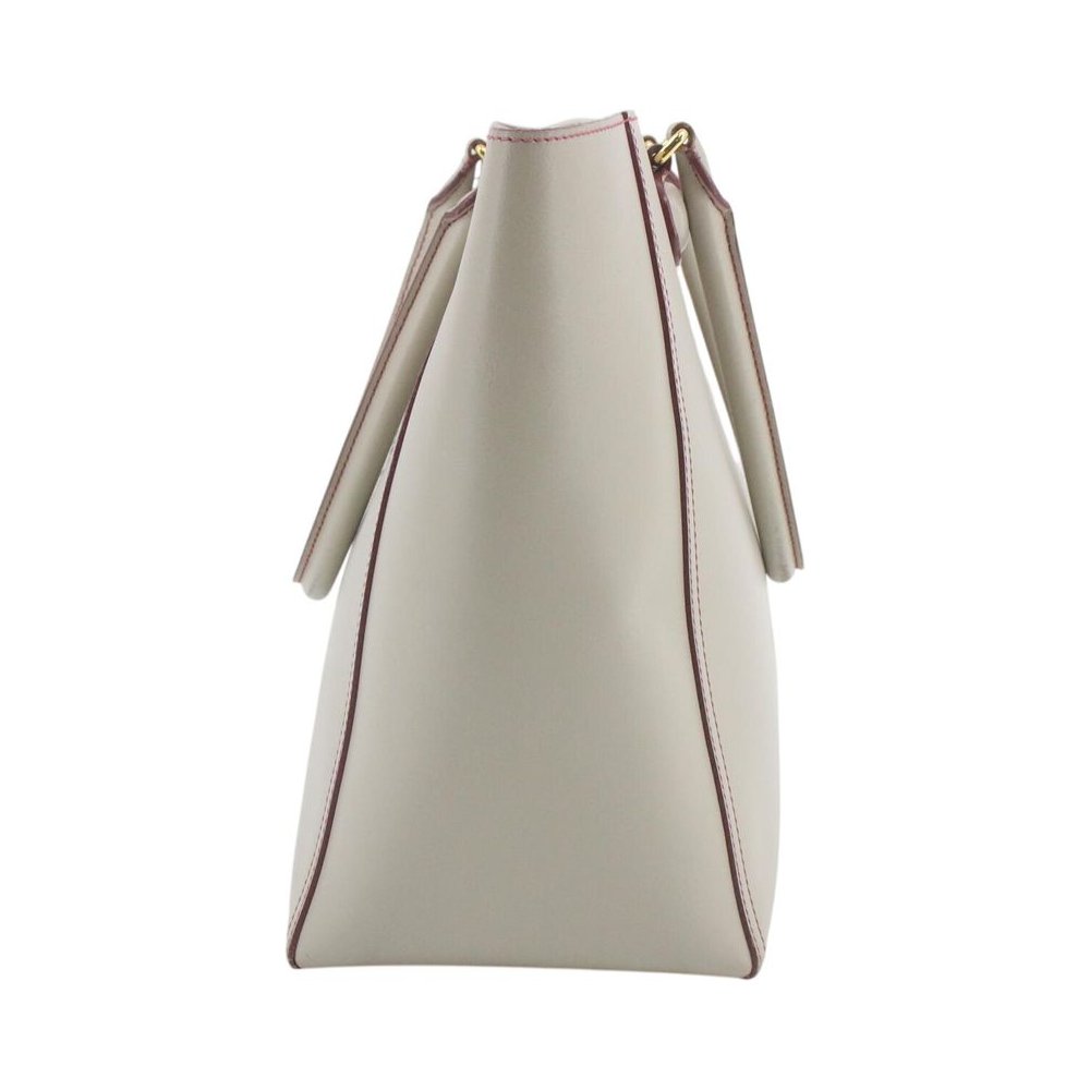 LOEWE Grey Leather Leo Anagram Tote Bag LHQ2364