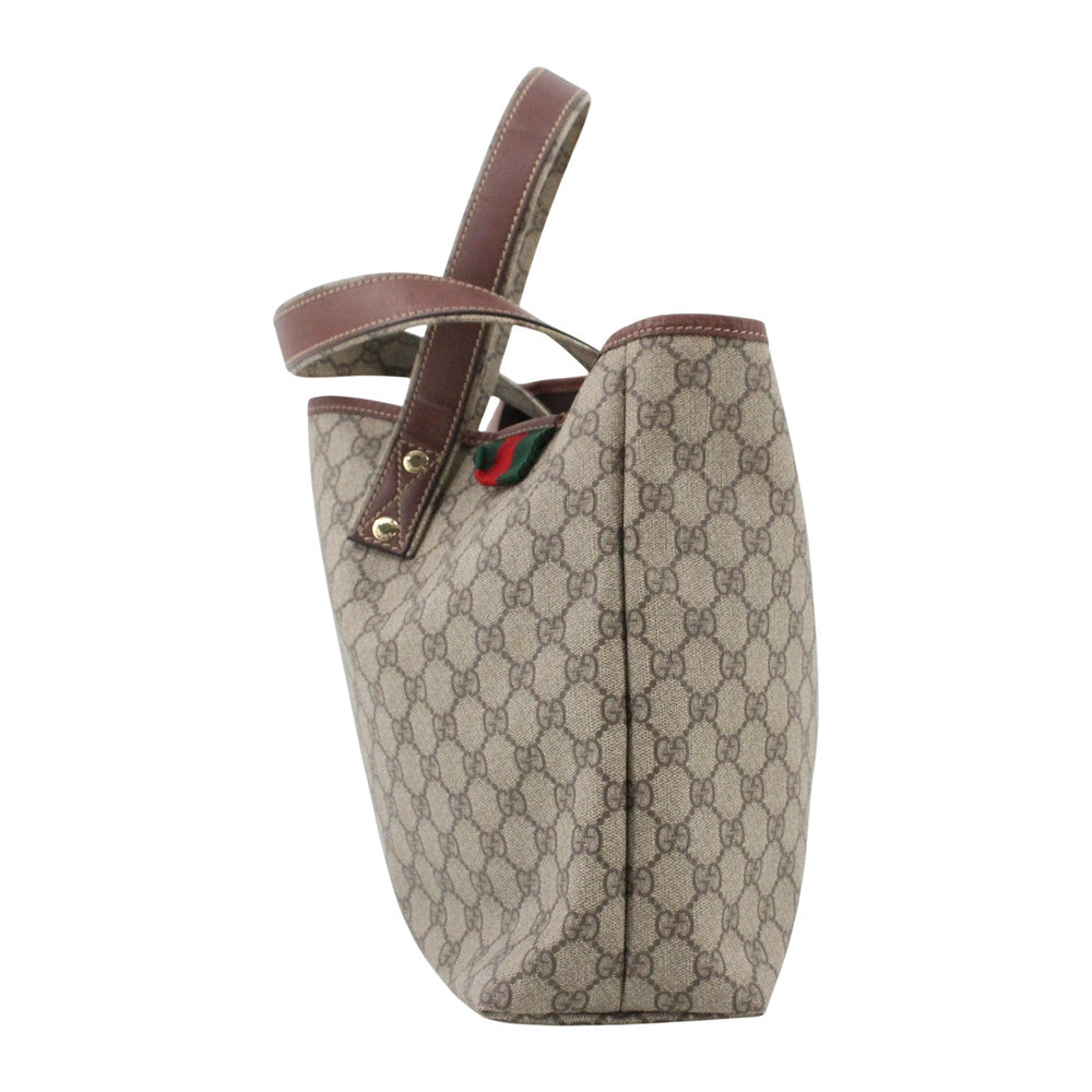 GUCCI GG Canvas Tote Bag LHQ2519
