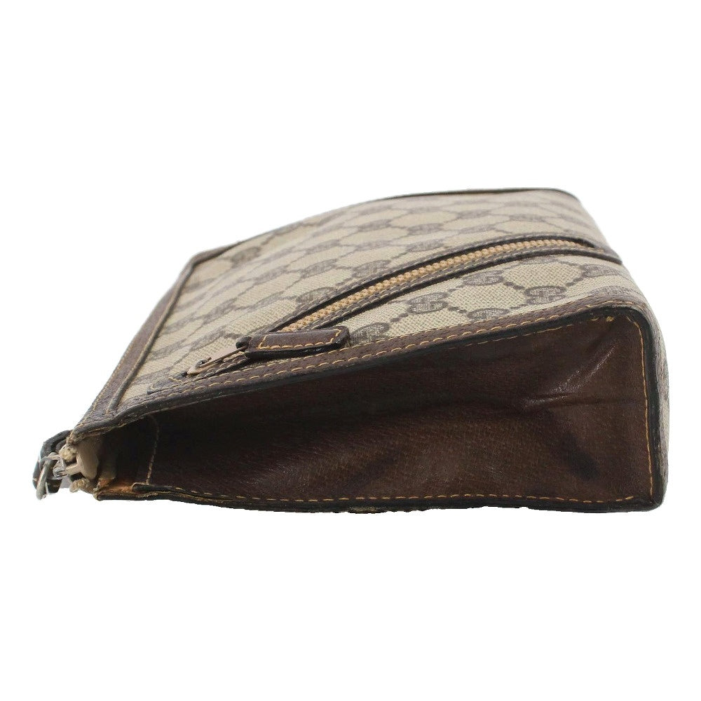 GUCCI GG Supreme Canvas Clutch Pouch LHQ2490