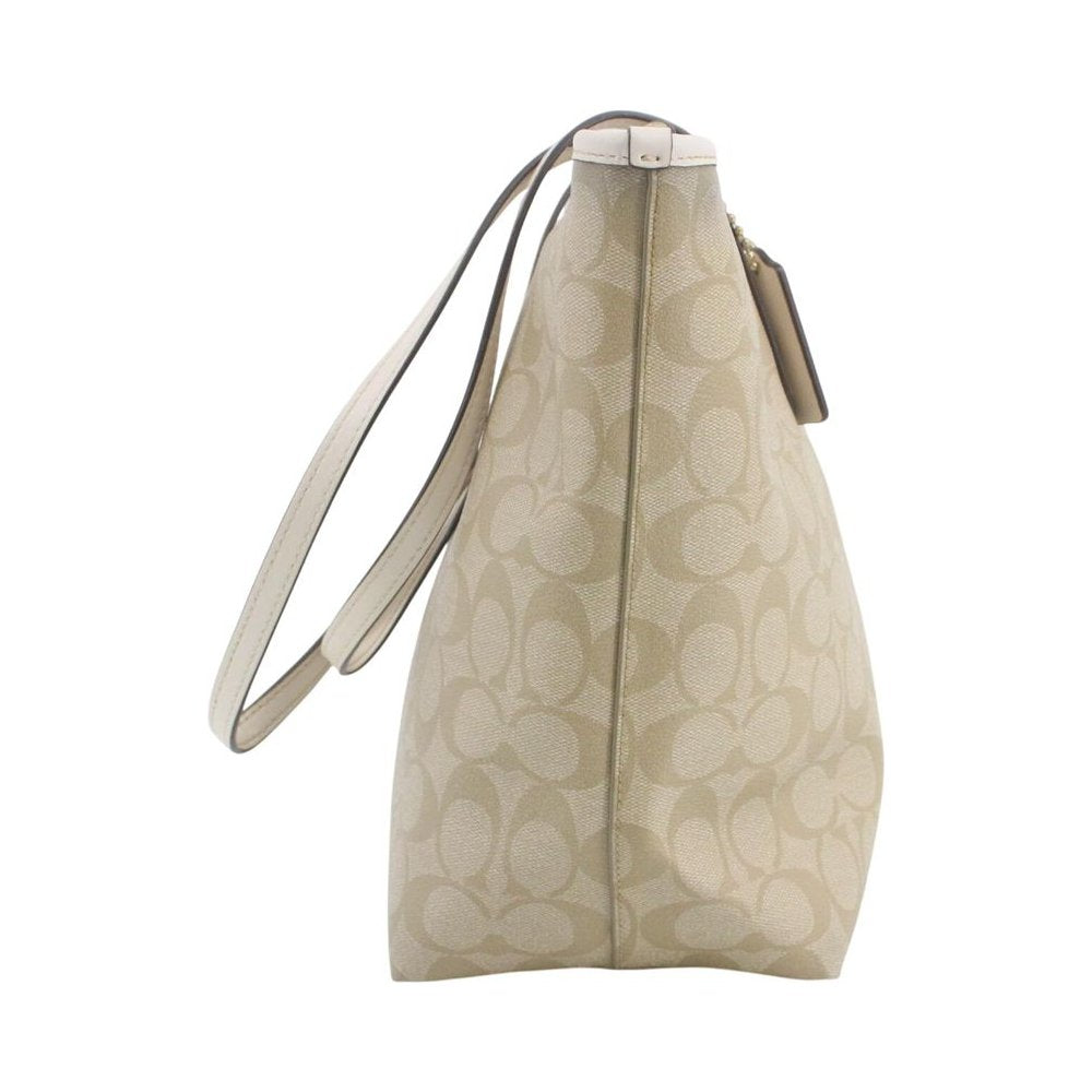 COACH Cream Signature Canvas City Tote Bag LHQ2321