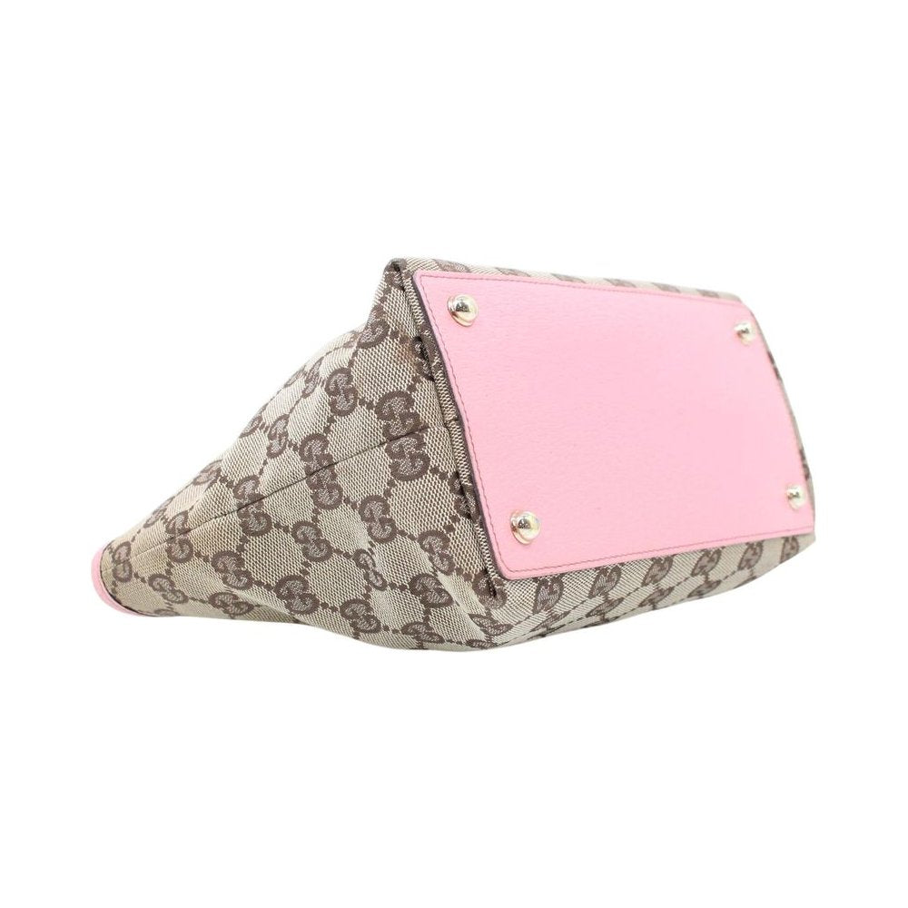 GUCCI GG Brown Canvas Tote Bag LHQ2421