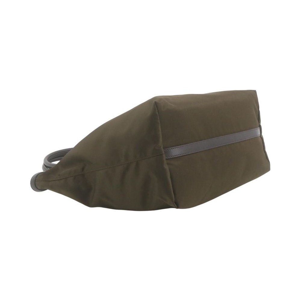PRADA Green Nylon Tote Shoulder Bag LHQ2442