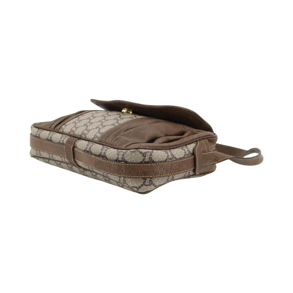 GUCCI Plus GG Monogram Pleated Shoulder Bag LHQ2241