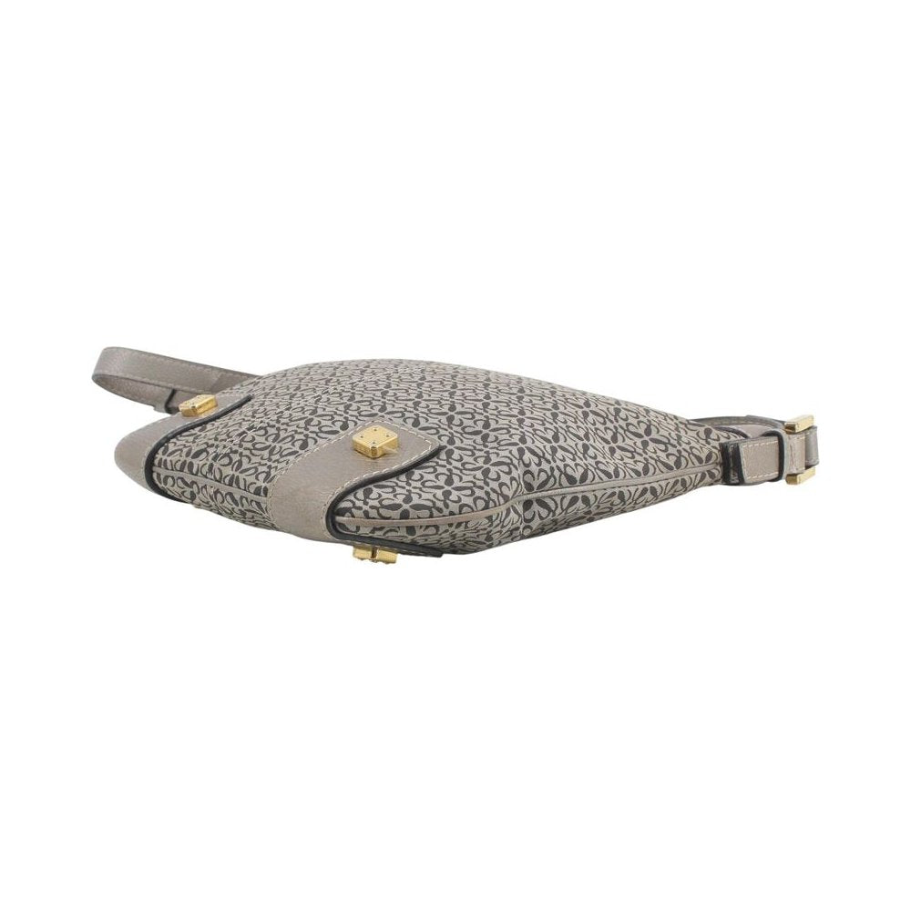 LOEWE Grey Anagram Crossbody Bag LHQ2307
