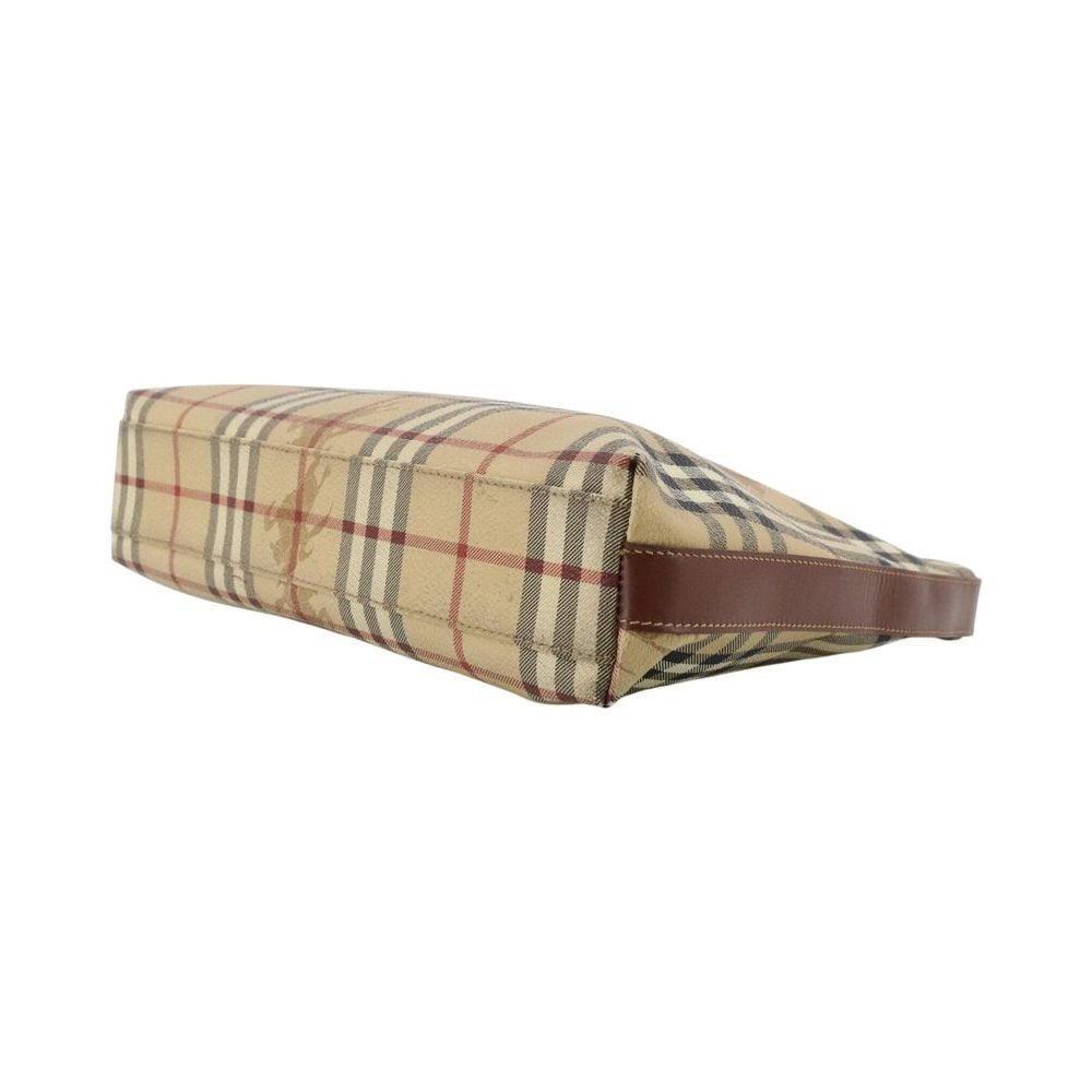 BURBERRY Beige Nova Check Shoulder Bag LHQ2328
