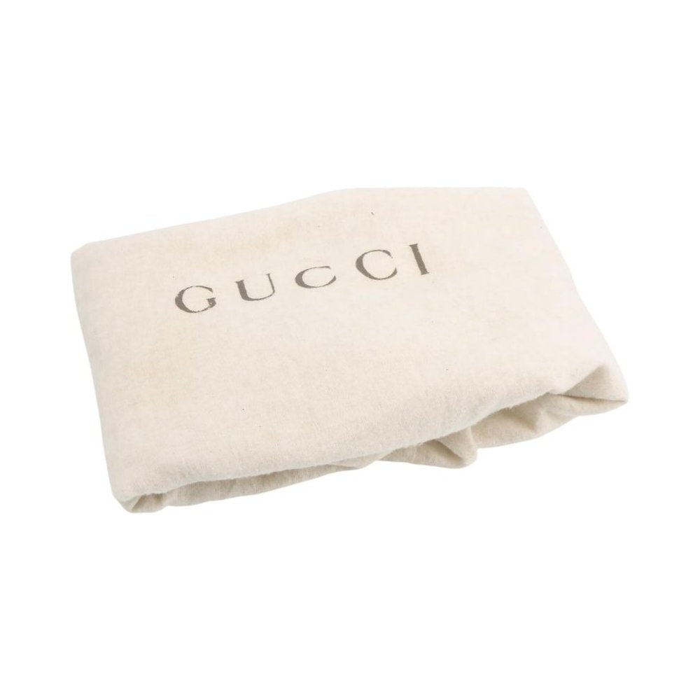 GUCCI Brown Leather Shoulder Tote Bag LHQ2361