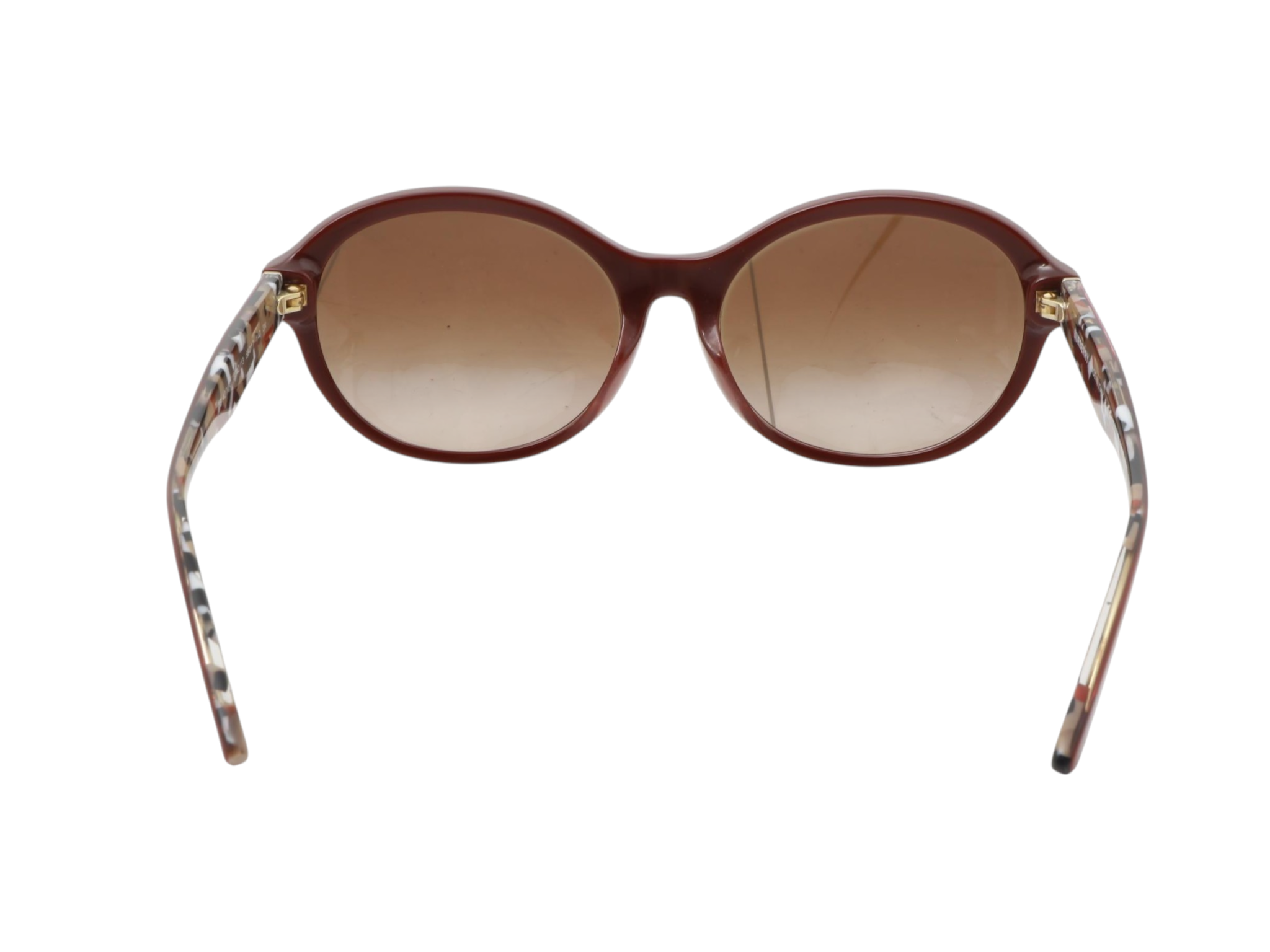BURBERRY Burgundy Sunglasses LHQ2120