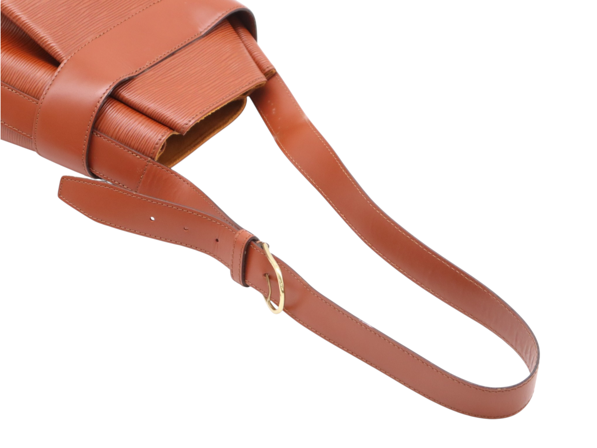 LOUIS VUITTON Sac d'Epaule Brown Epi Bag LHQ2197