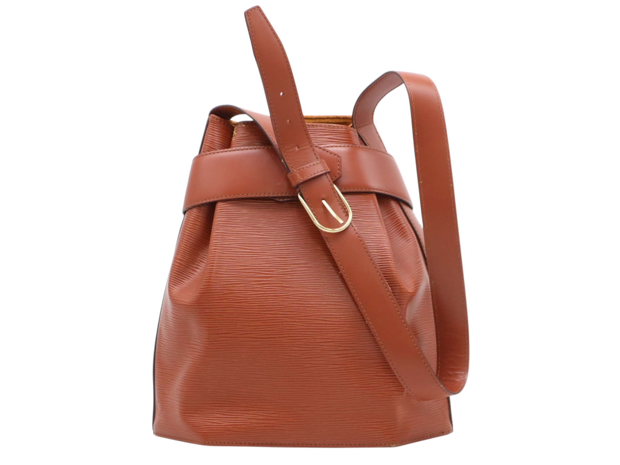 LOUIS VUITTON Sac d'Epaule Brown Epi Bag LHQ2197