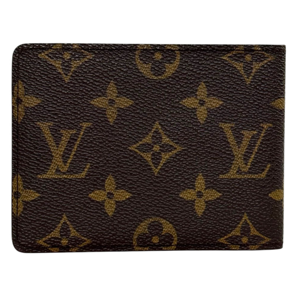 LOUIS VUITTON Brown Monogram Bi-Fold Wallet LHQ2338