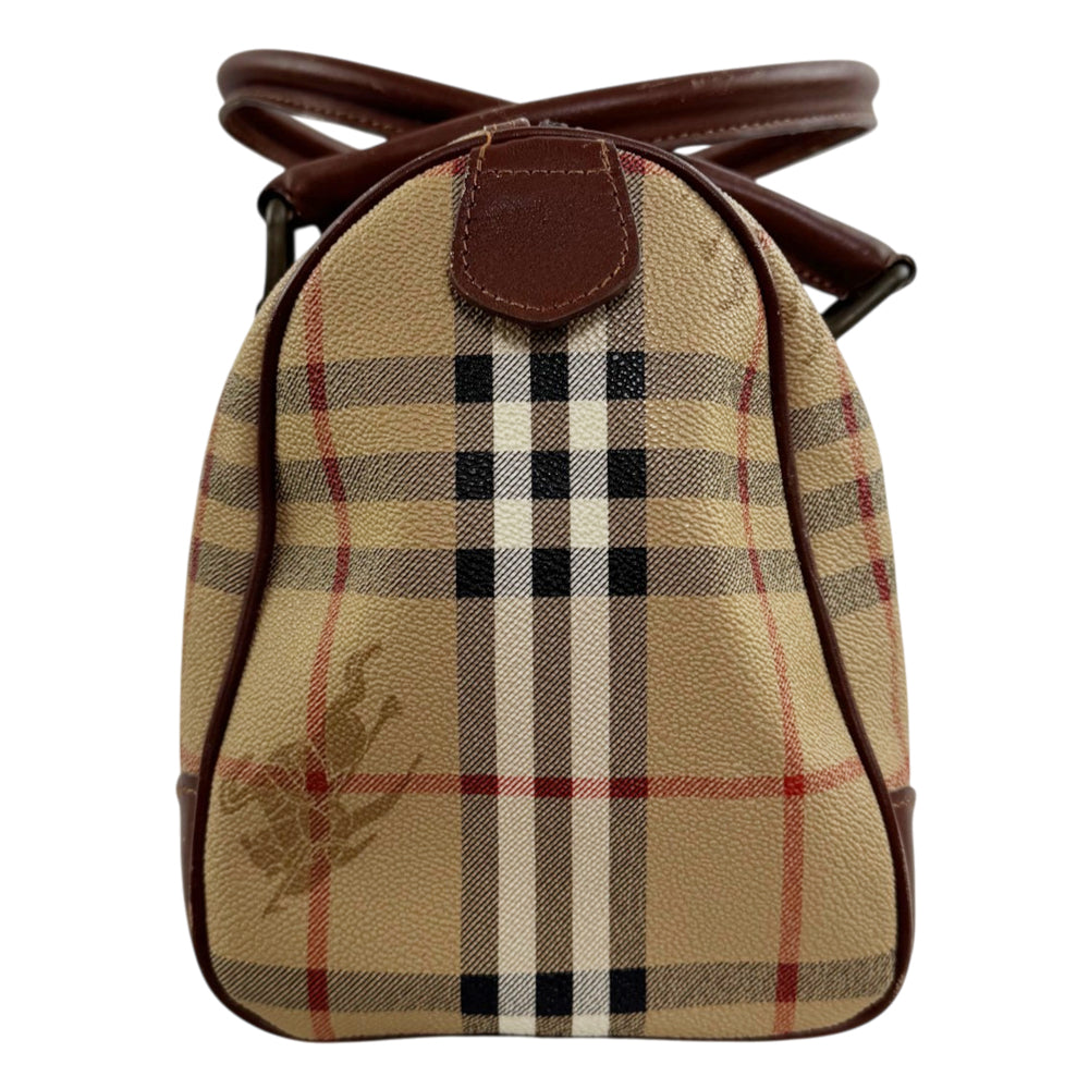 BURBERRY Nova Check Boston Bag LHQ2352