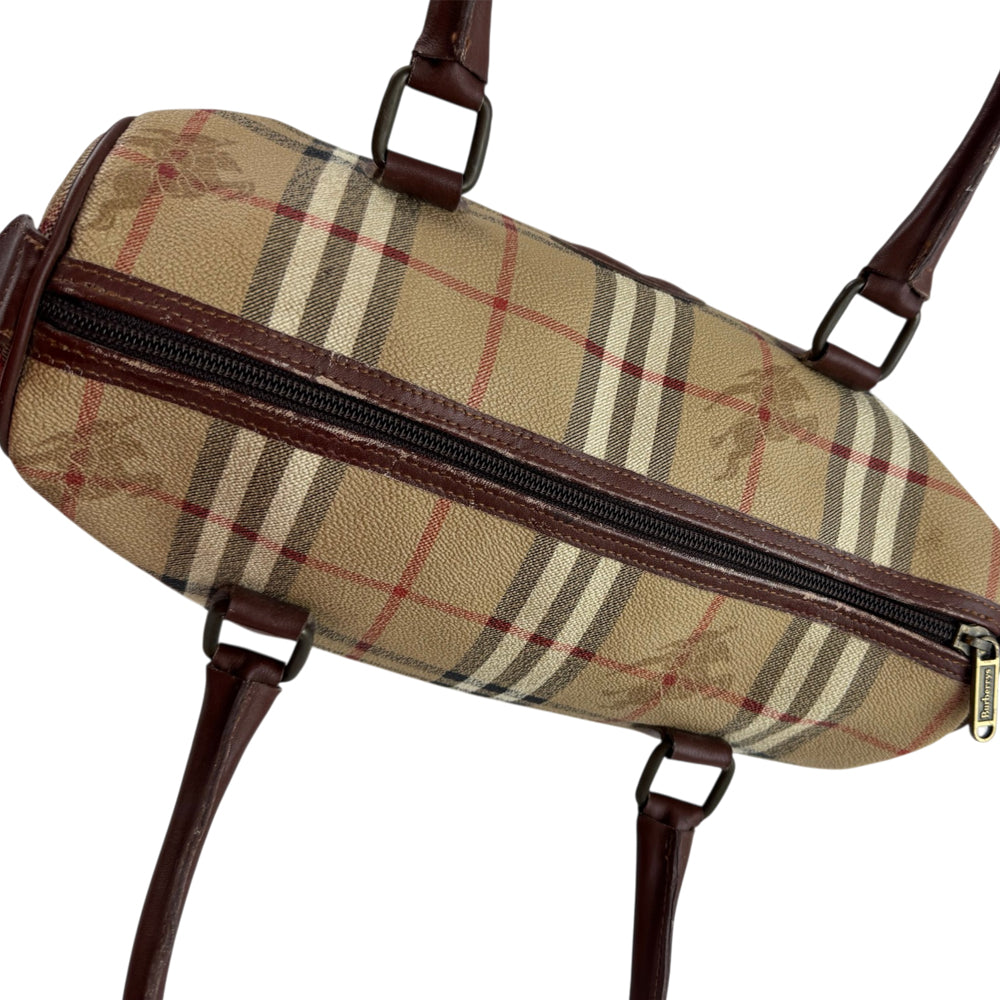 BURBERRY Nova Check Boston Bag LHQ2352