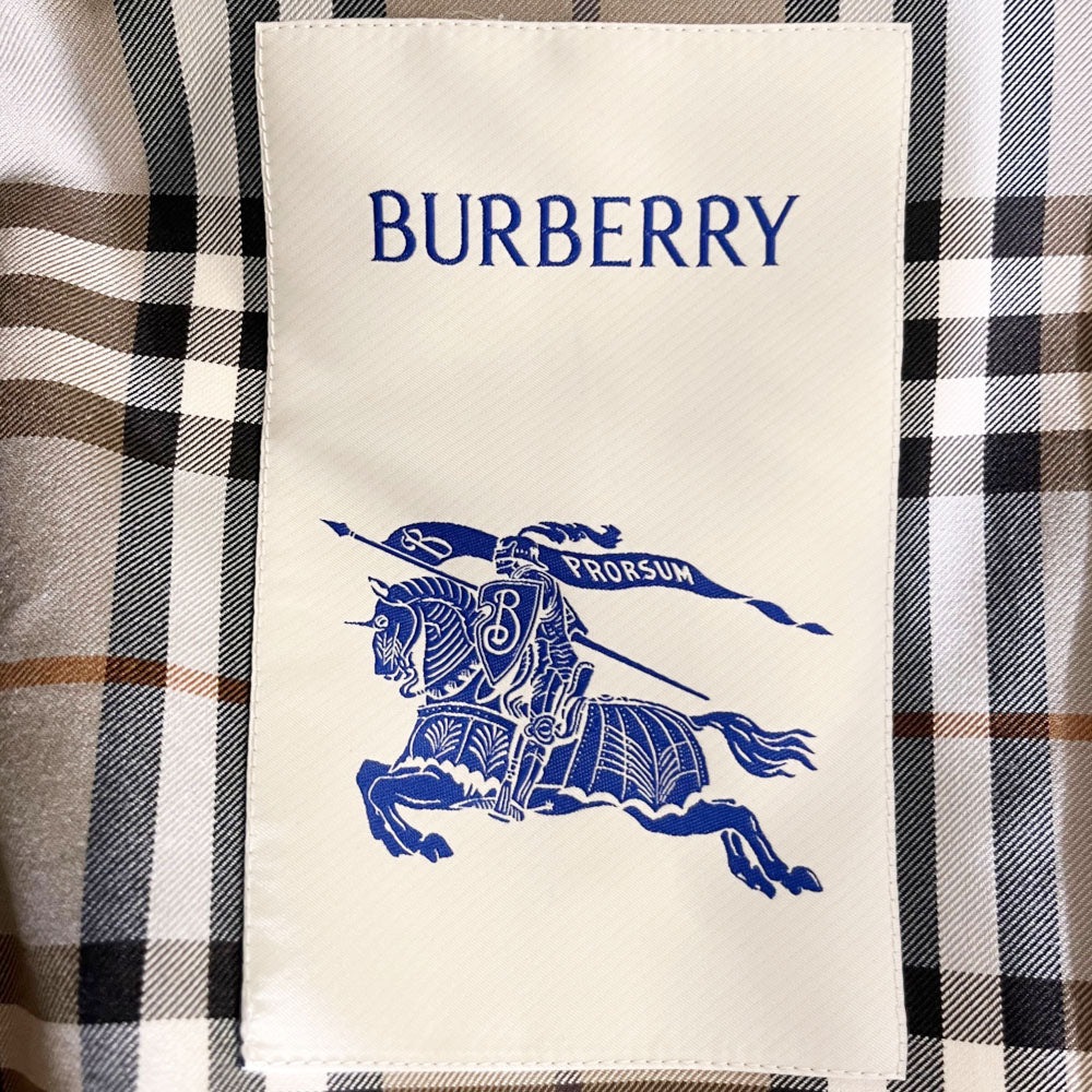 BURBERRY Grey Trench Coat Size L/54 LHQ2403