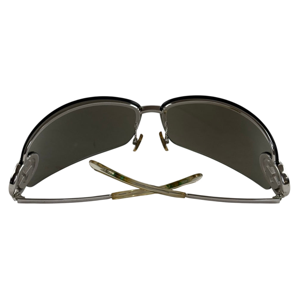 GUCCI Silver Frame Reflective Sunglasses LHQ2448