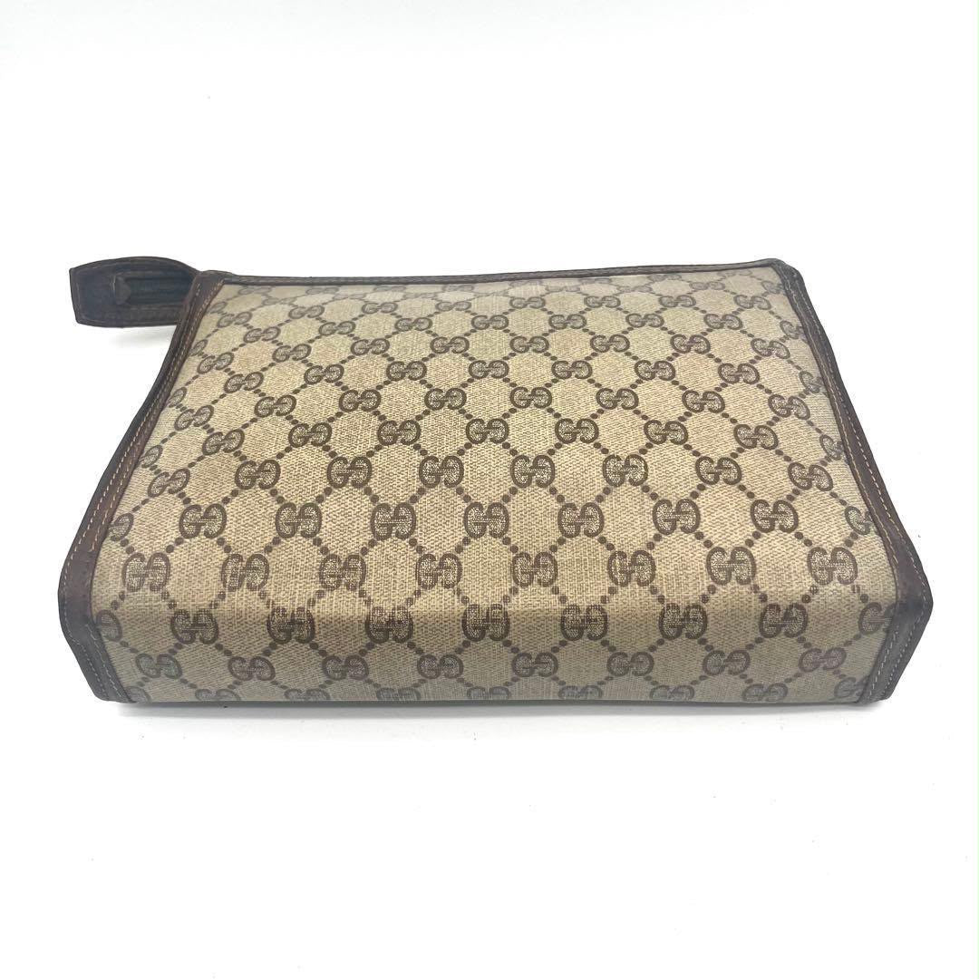 GUCCI GG Canvas Clutch Bag LHQ2213