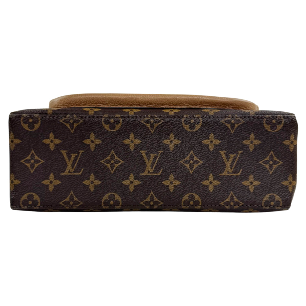 LOUIS VUITTON Marignan Brown Leather Shoulder Bag LHQ2414