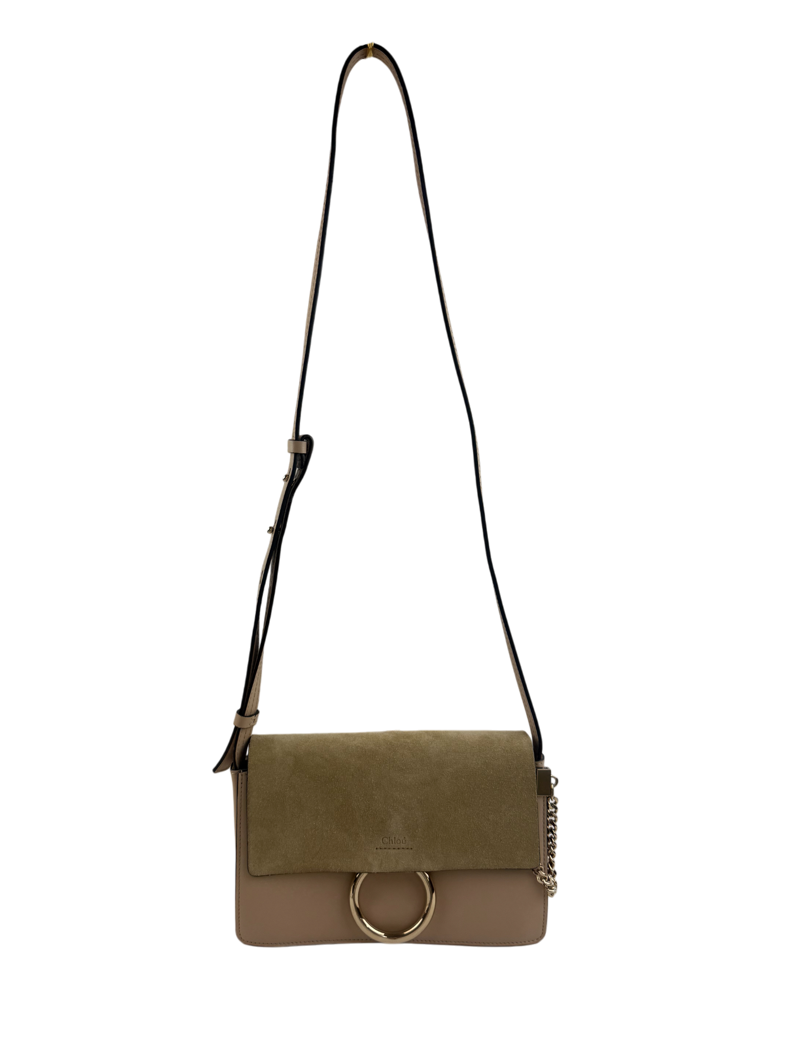 CHLOE Mini Faye Leather & Suede Shoulder Bag LHQ1222
