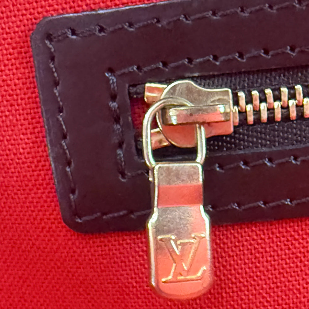LOUIS VUITTON Damier Ebene Nolita Handbag LHQ1005