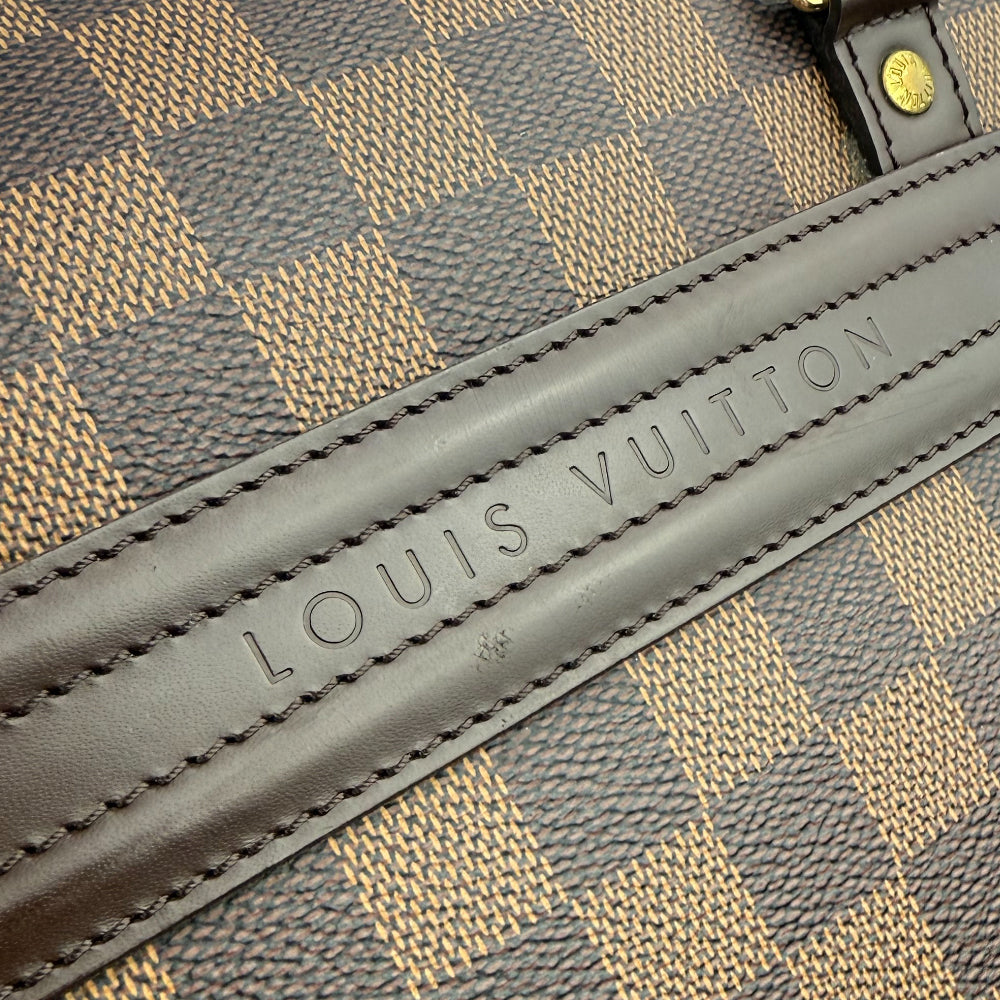 LOUIS VUITTON Damier Ebene Nolita Handbag LHQ1005