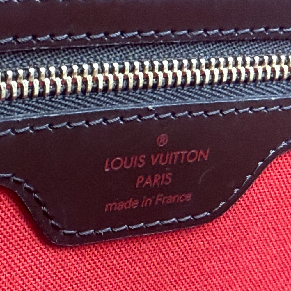 LOUIS VUITTON Damier Ebene Nolita Handbag LHQ1005
