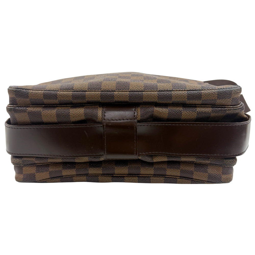 LOUIS VUITTON Damier Ebene Naviglio Crossbody Shoulder Bag LHQ1016