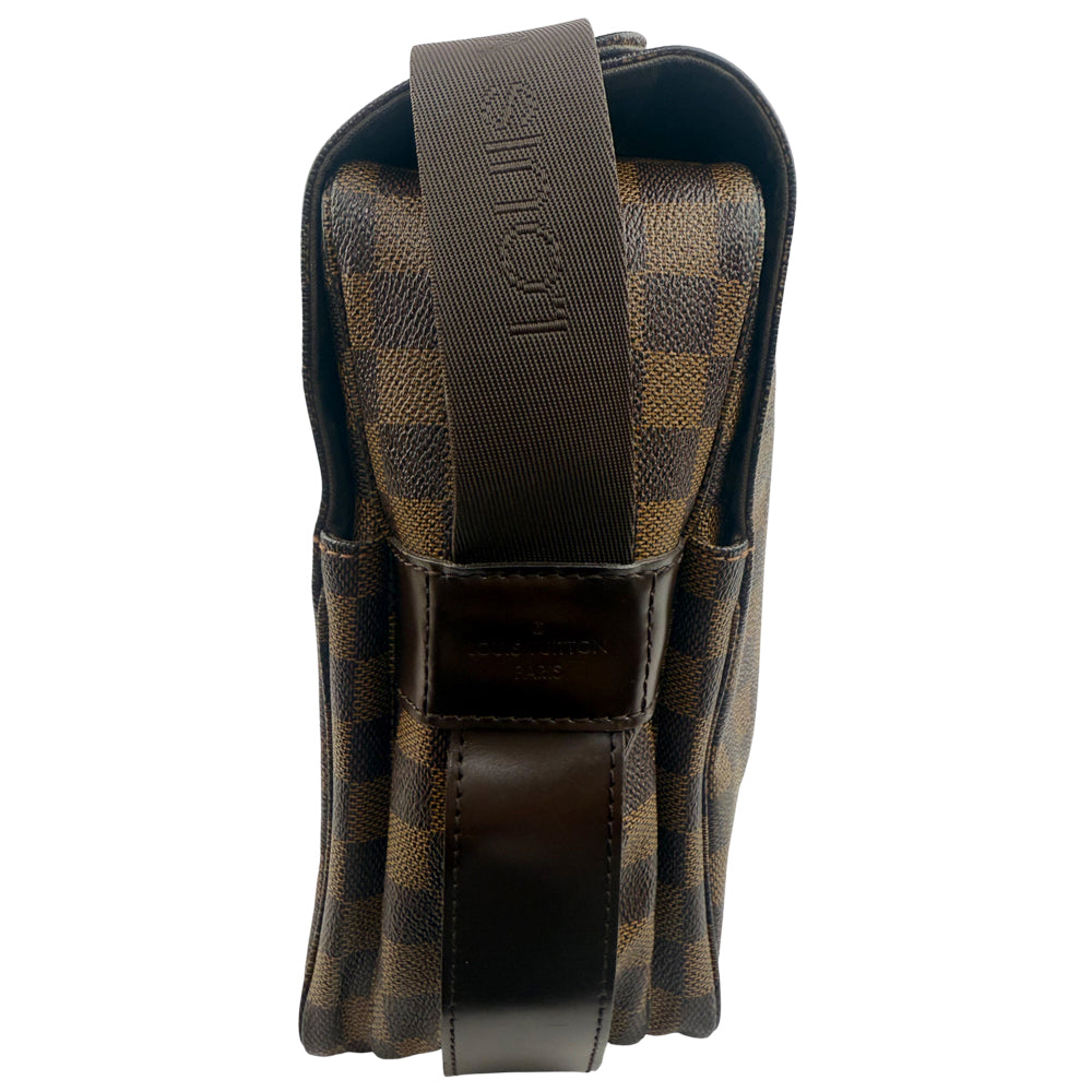 LOUIS VUITTON Damier Ebene Naviglio Crossbody Shoulder Bag LHQ1016