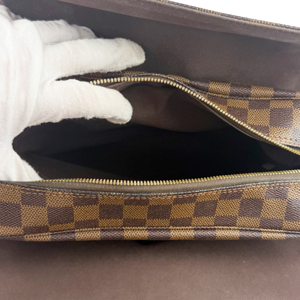 LOUIS VUITTON Damier Ebene Naviglio Crossbody Shoulder Bag LHQ1016