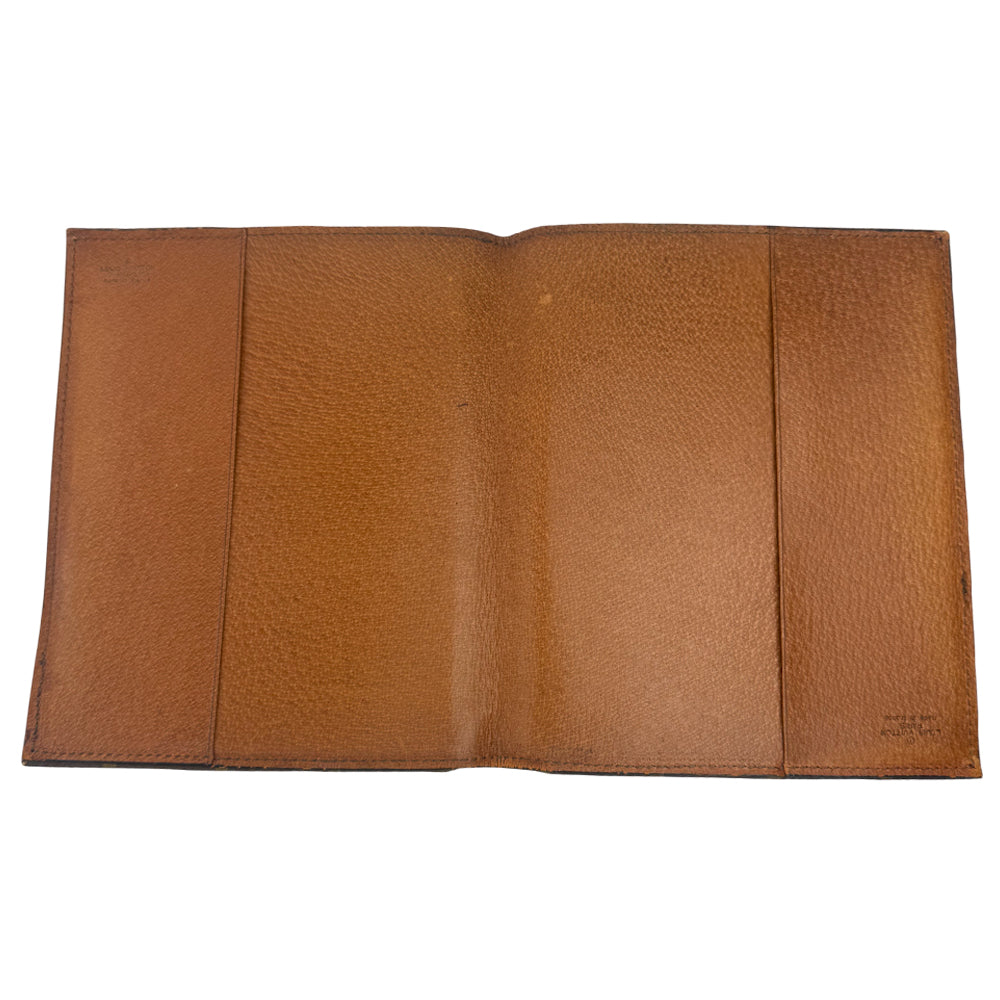LOUIS VUITTON Monogram Agenda Note Book Cover Holder LHQ1026