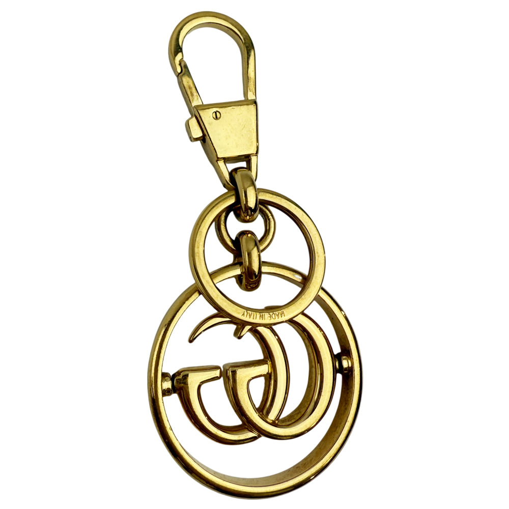 GUCCI GG Gold Keyring or Bag Charm LHQ1046