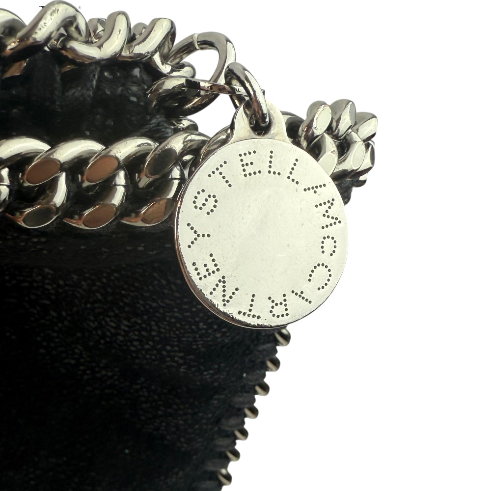 STELLA McCARTNEY Black Falabella Clutch Bag LHQ1051