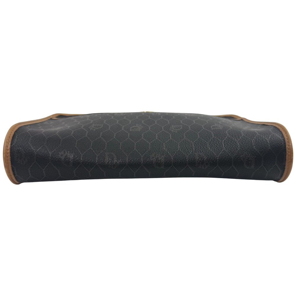CHRISTIAN DIOR Honeycomb Clutch Pochette Bag LHQ1053