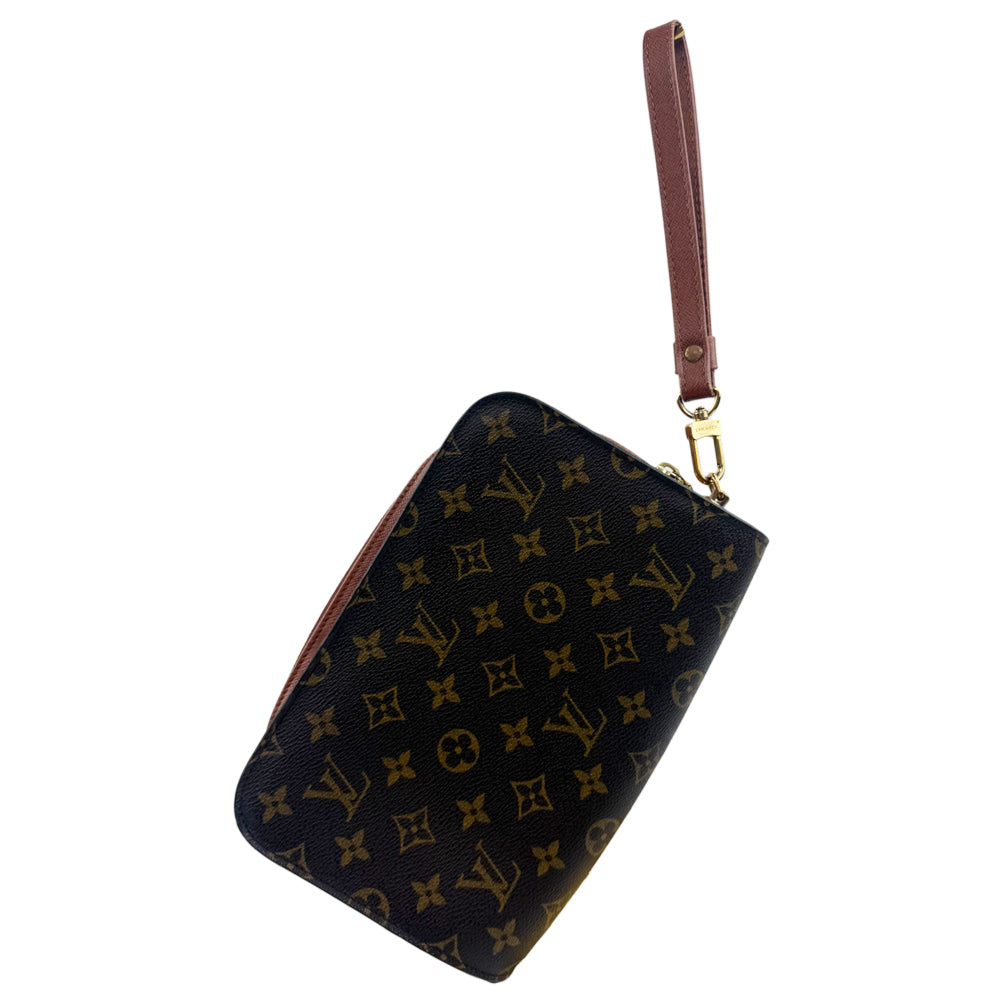 LOUIS VUITTON Monogram Orsay Clutch Pouch Pochette Bag LHQ1056