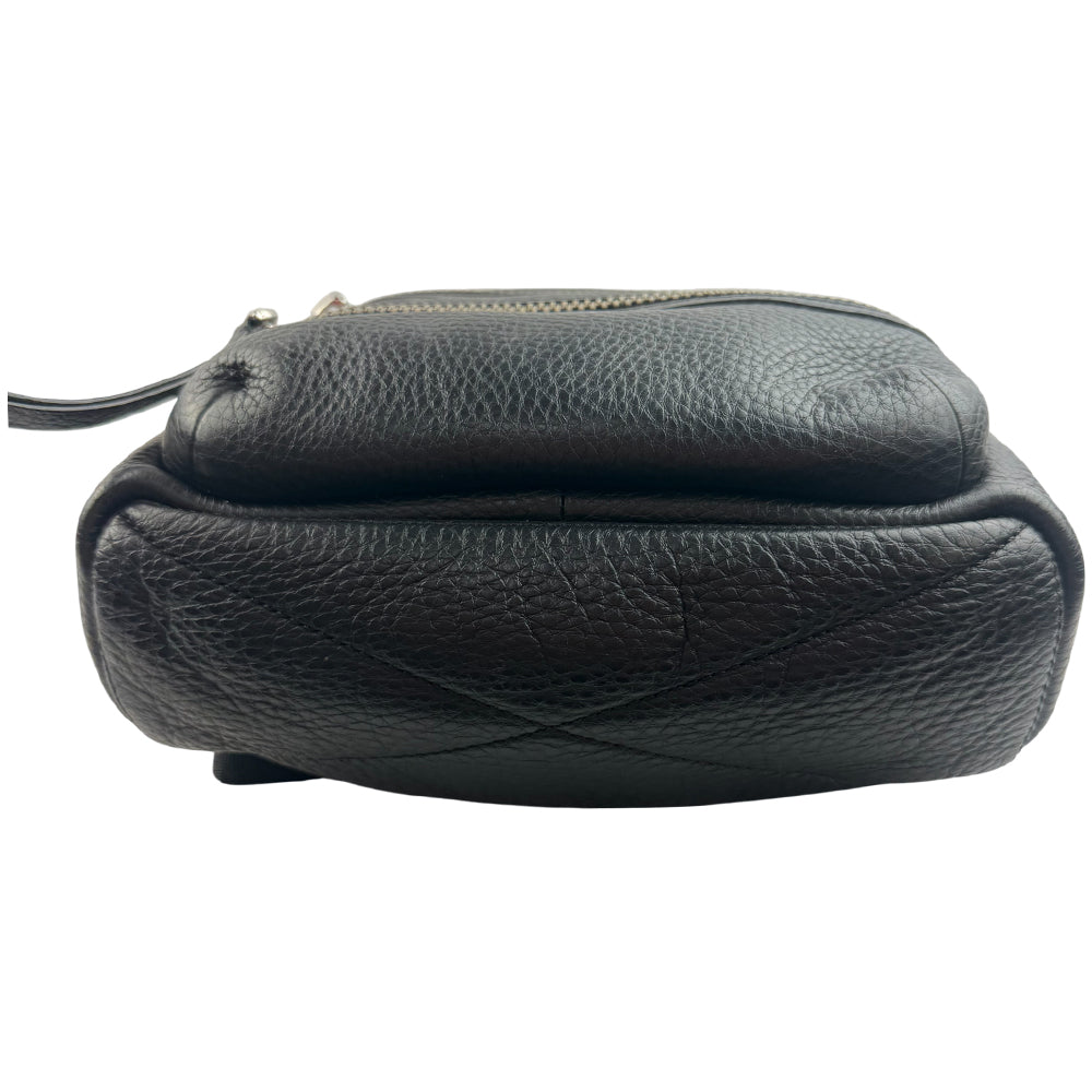 MARC JACOBS Black Leather Backpack LHQ1057