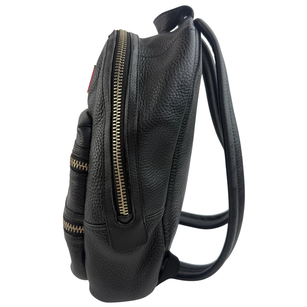 MARC JACOBS Black Leather Backpack LHQ1057