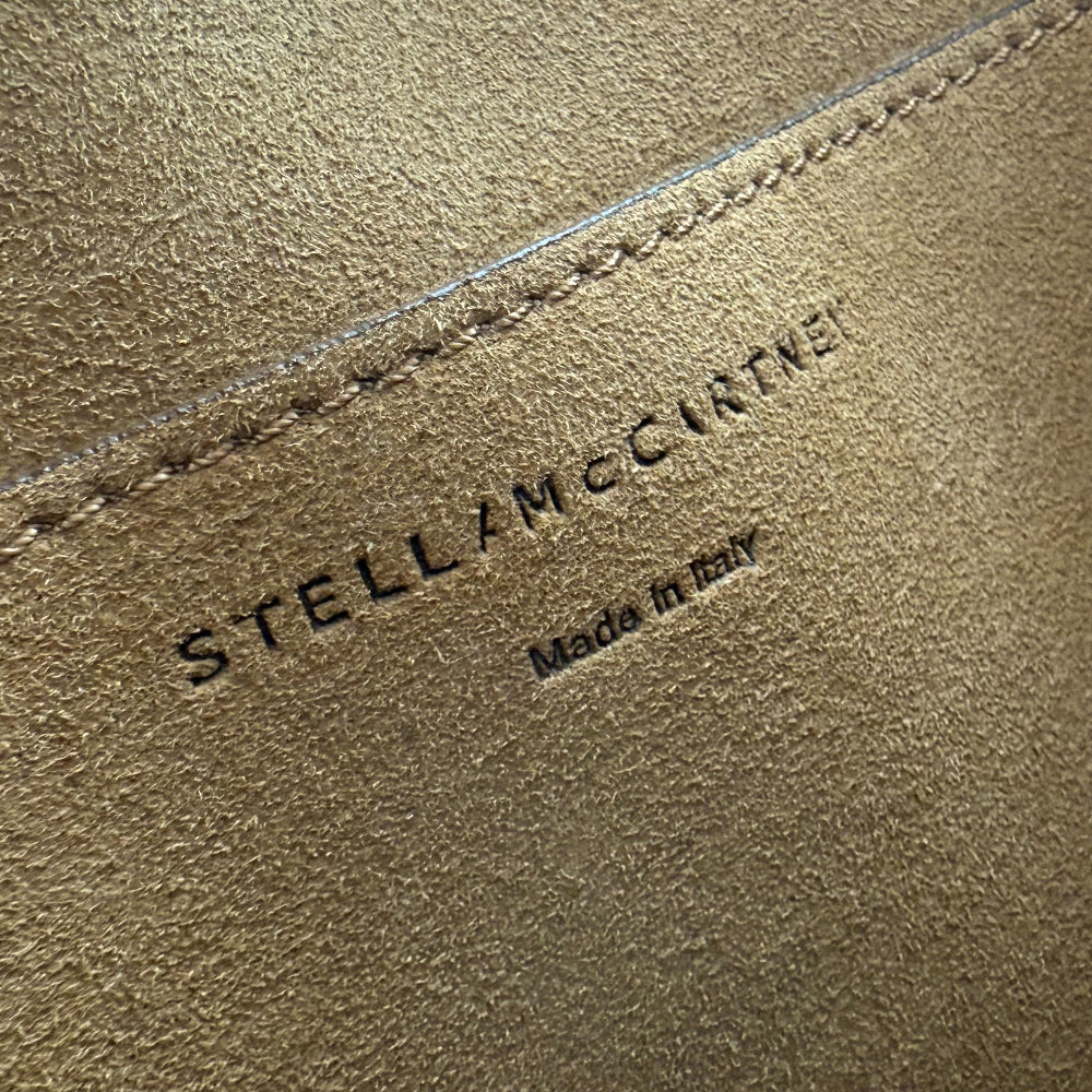 STELLA McCARTNEY Nude Pink Logo Shoulder Bag LHQ1058