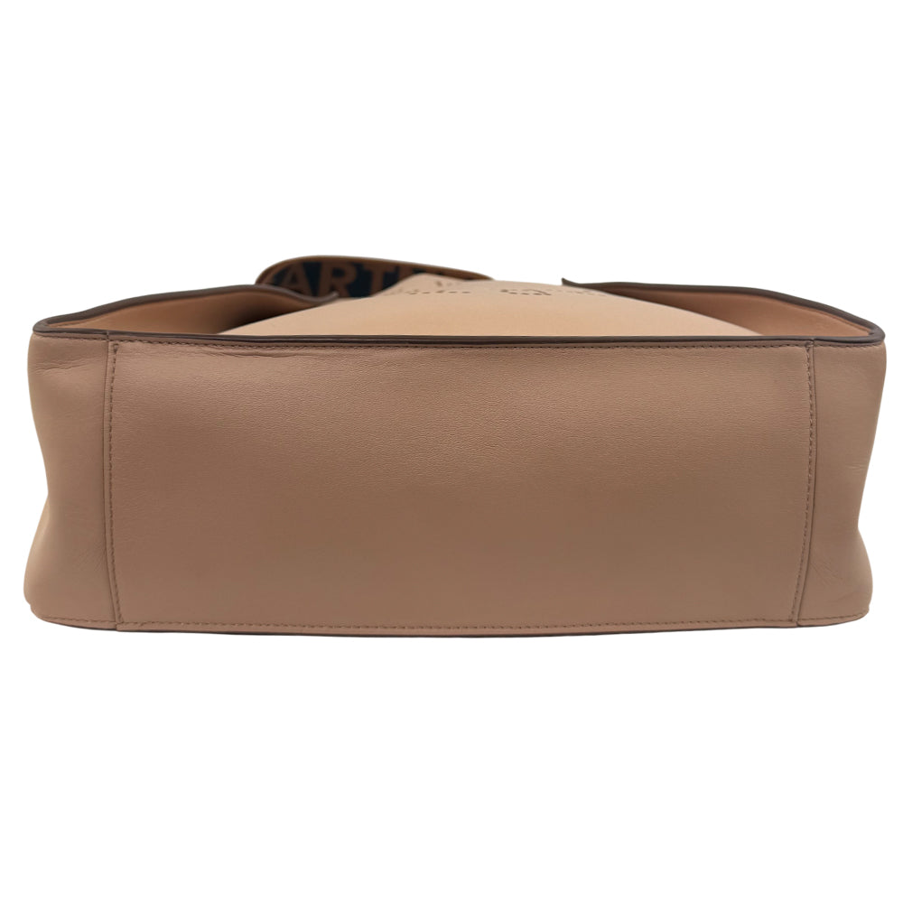 STELLA McCARTNEY Nude Pink Logo Shoulder Bag LHQ1058