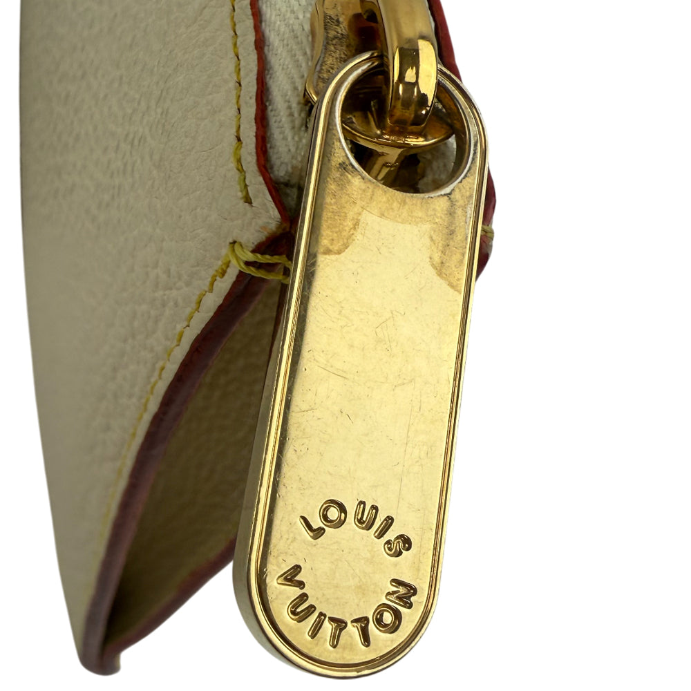 LOUIS VUITTON Cream Suhali L' Inseperable Clutch Bag LHQ1060