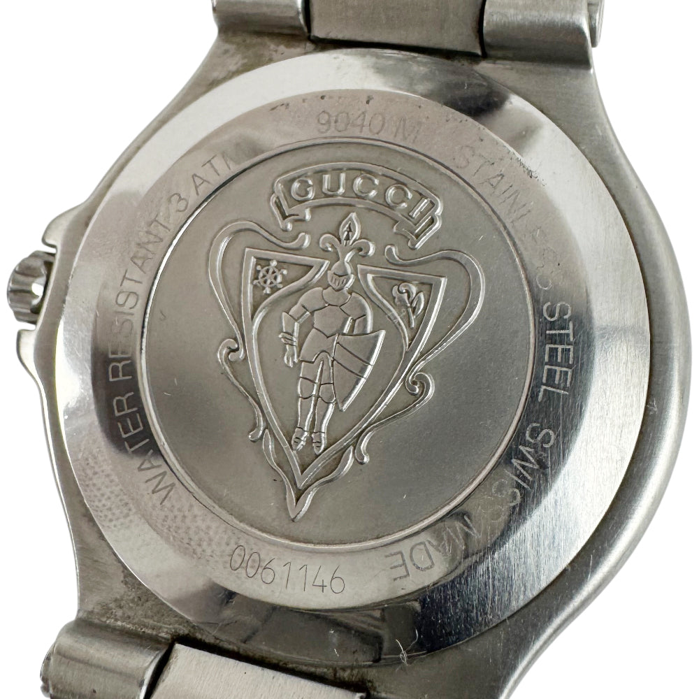 GUCCI Silver Steel Men's Quartz Watch LHQ1066