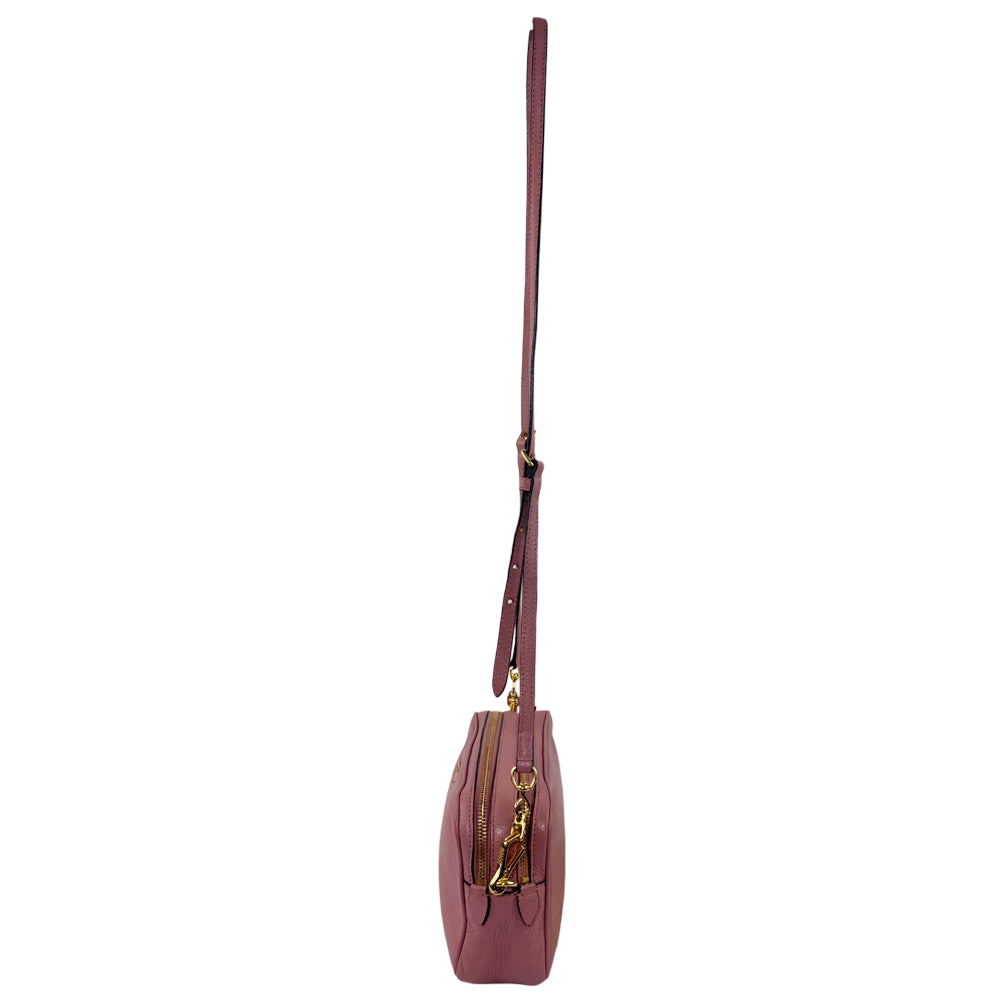 MIU MIU Pink Leather Shoulder Crossbody Bag LHQ1080