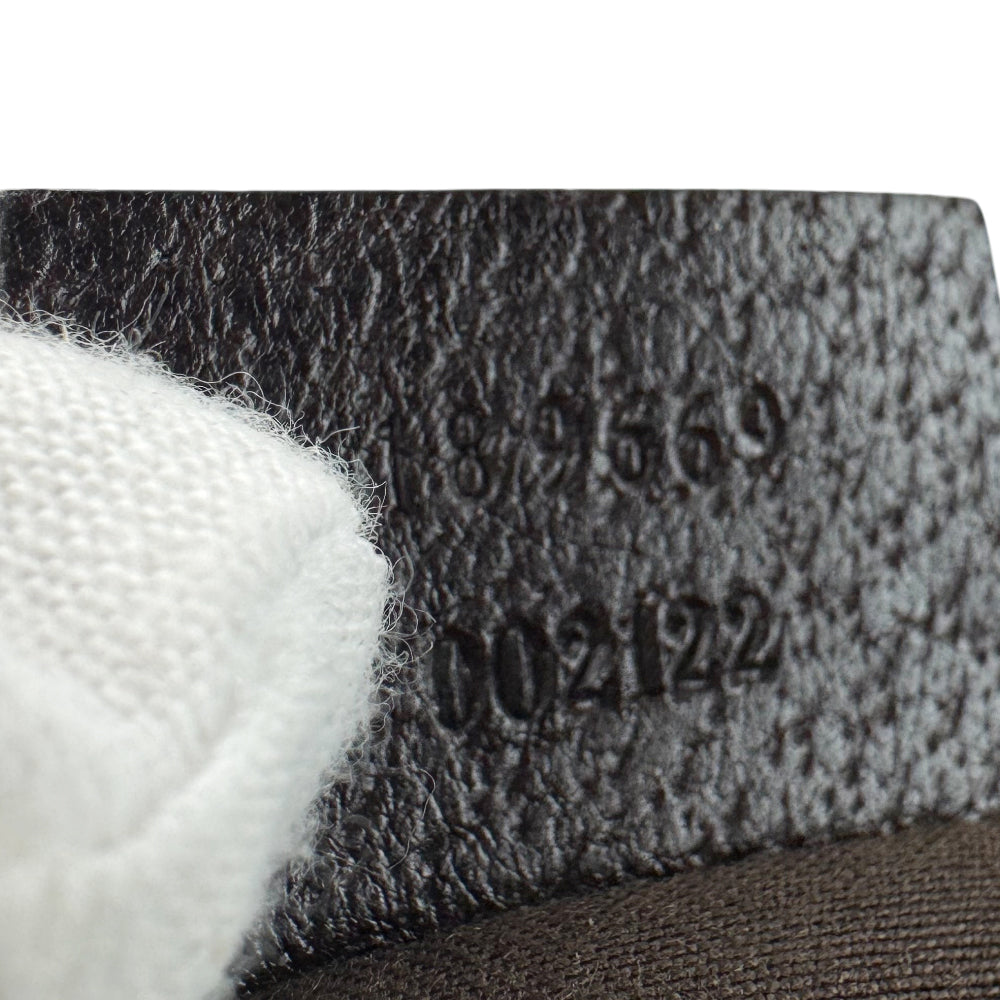 GUCCI GG Canvas Sherry Line Tote Shoulder Bag LHQ1086